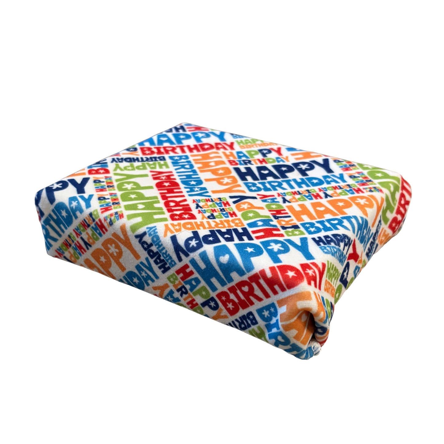 Reusable Wrapping Paper - Birthday Letters Small
